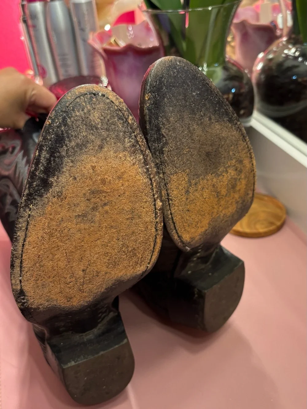 Justin Boots color black